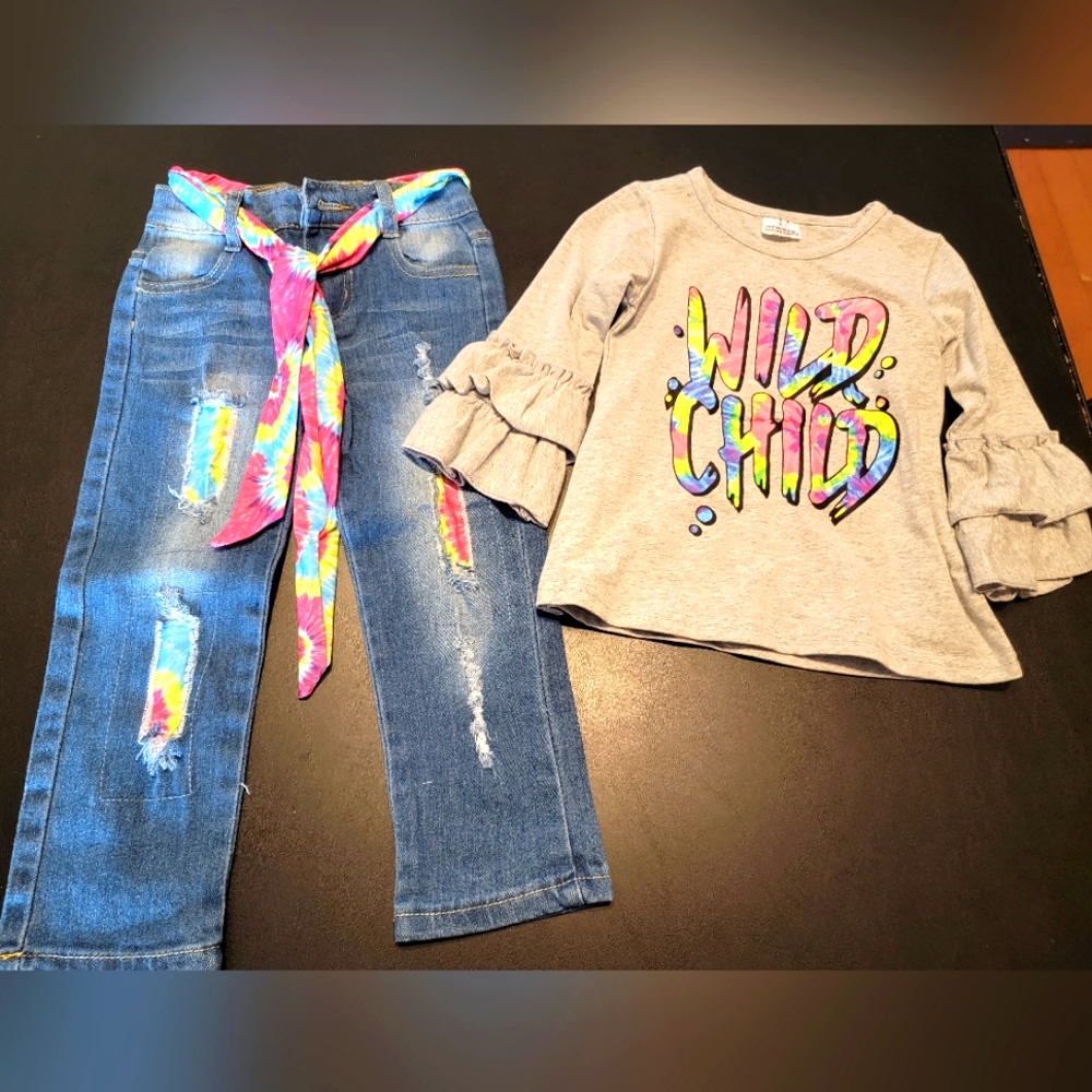 Size small girls 2pc set NWOT from Dash of Glitter